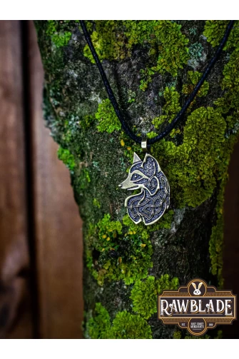 Cunning Fox Amulet, Gold