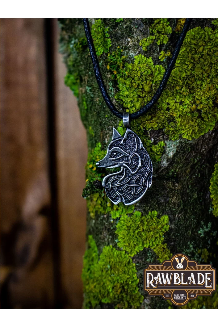 Cunning Fox Amulet, Steel