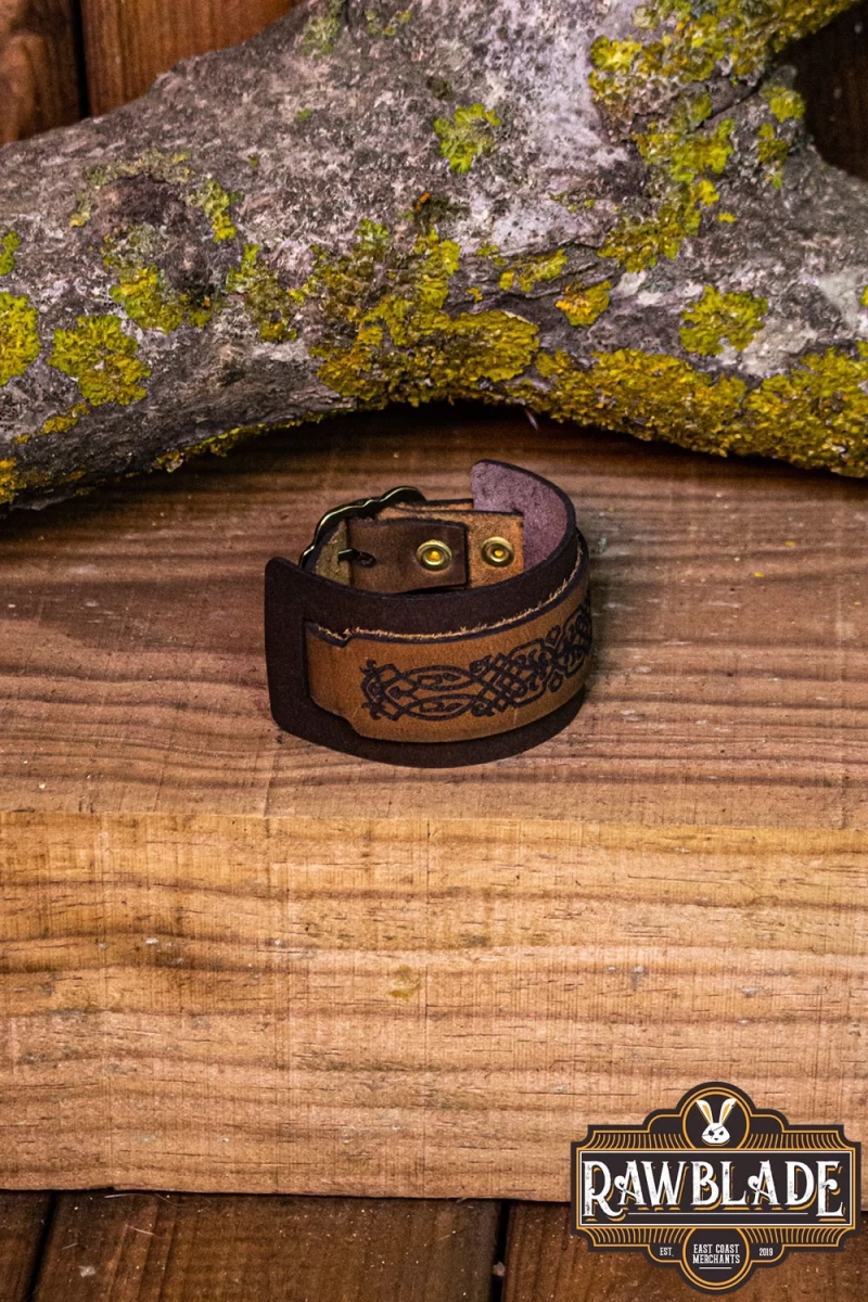 Beleriand Leather Bracelet