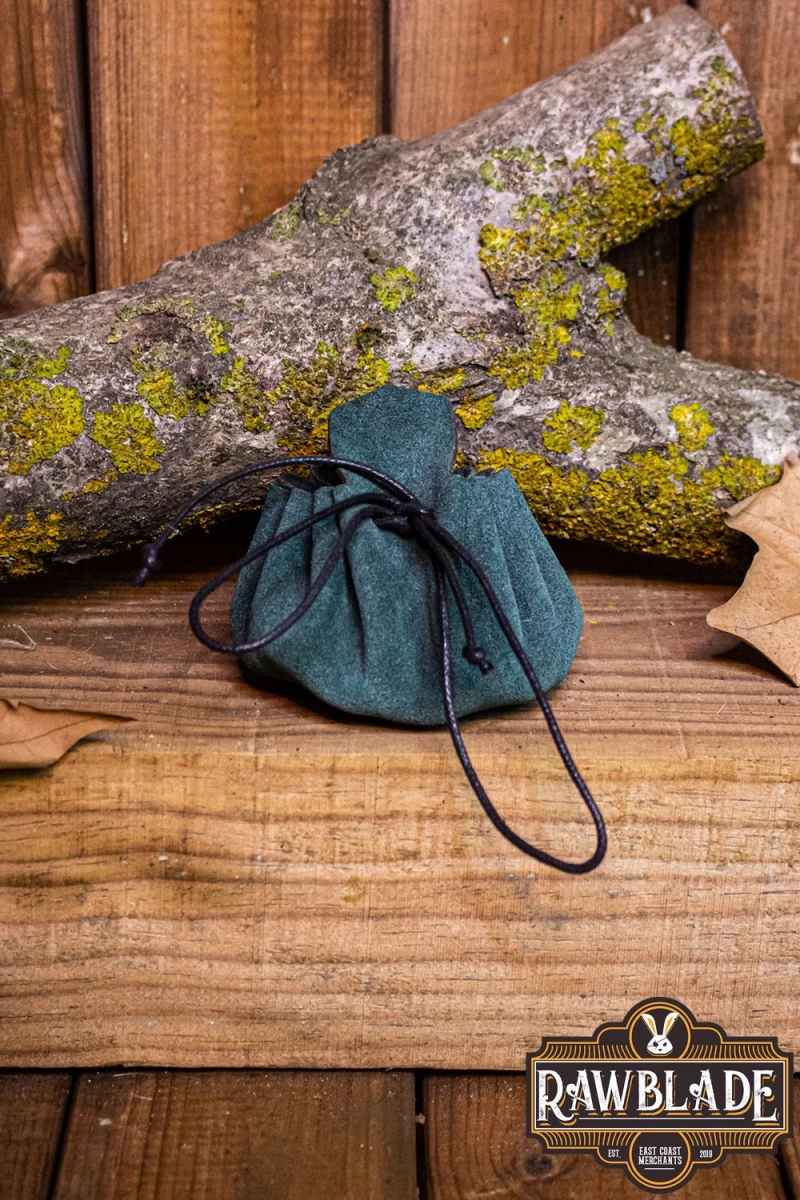 Traveler's  Coin Bag Green