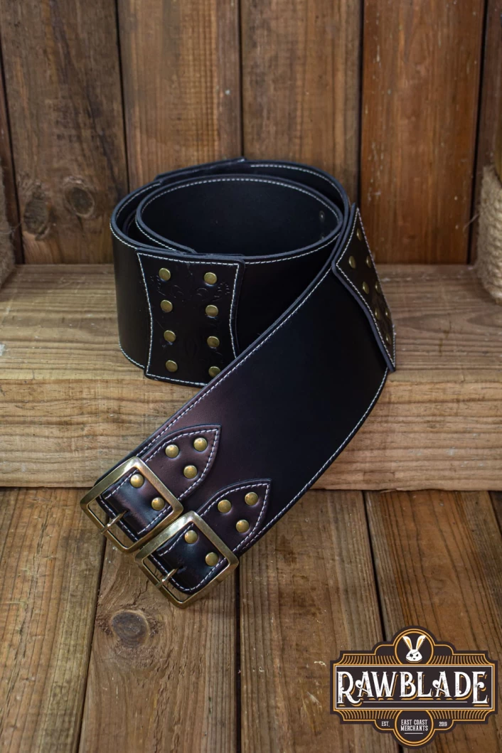 Wide Belt Lombard - Black