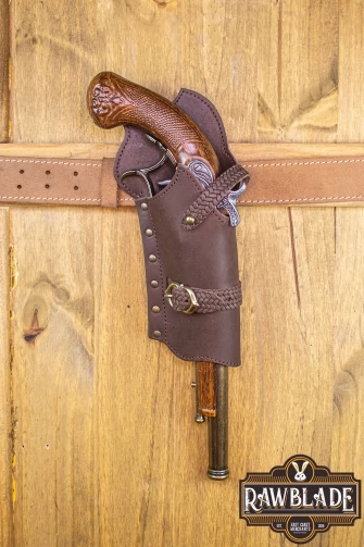 Jack Rackham Pistol Holder  Brown Right