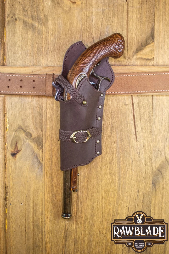 Jack Rackham Pistol Holder  Brown Right