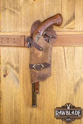 Jack Rackham Pistol Holder  Brown Right