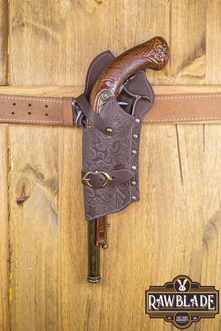 Jack Rackham Pistol Holder Deluxe  Brown Left