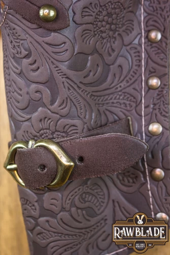 Jack Rackham Pistol Holder Deluxe  Brown Left