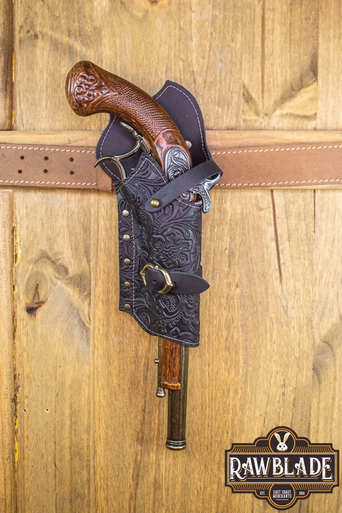 Jack Rackham Pistol Holder Deluxe Right - Black