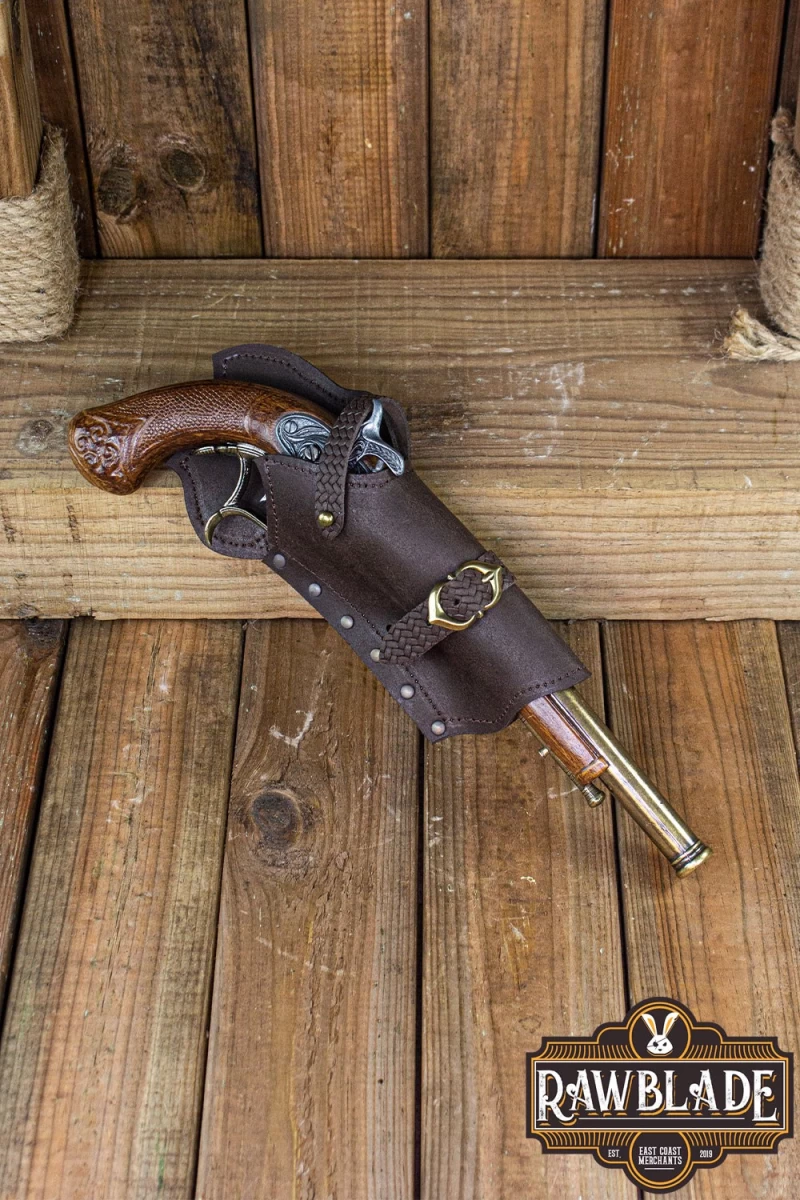 Jack Rackham Pistol Holder  Brown Right