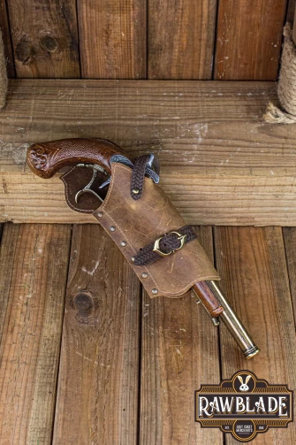 Jack Rackham Pistol Holder  Brown Right