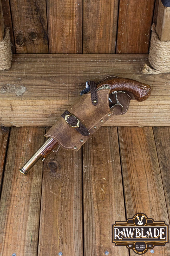 Jack Rackham Pistol Holder  Brown Right