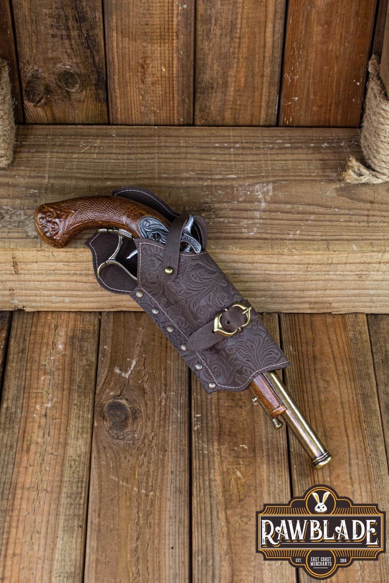 Jack Rackham Pistol Holder  Brown Right