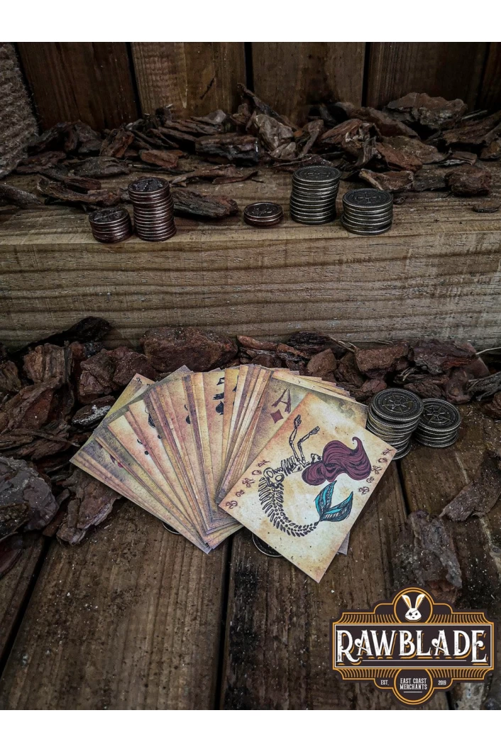 Dead Mermaid, Pirate Poker Deck