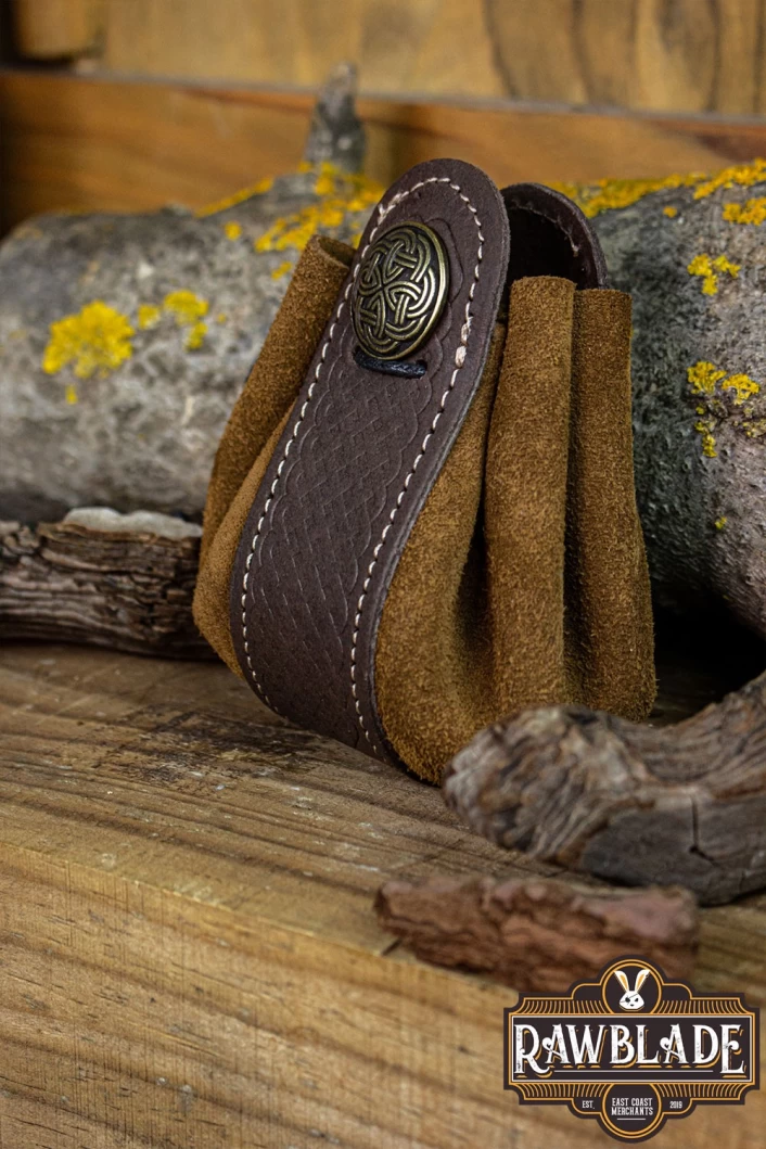 Wanderer Pouch Big - Brown Splitleather