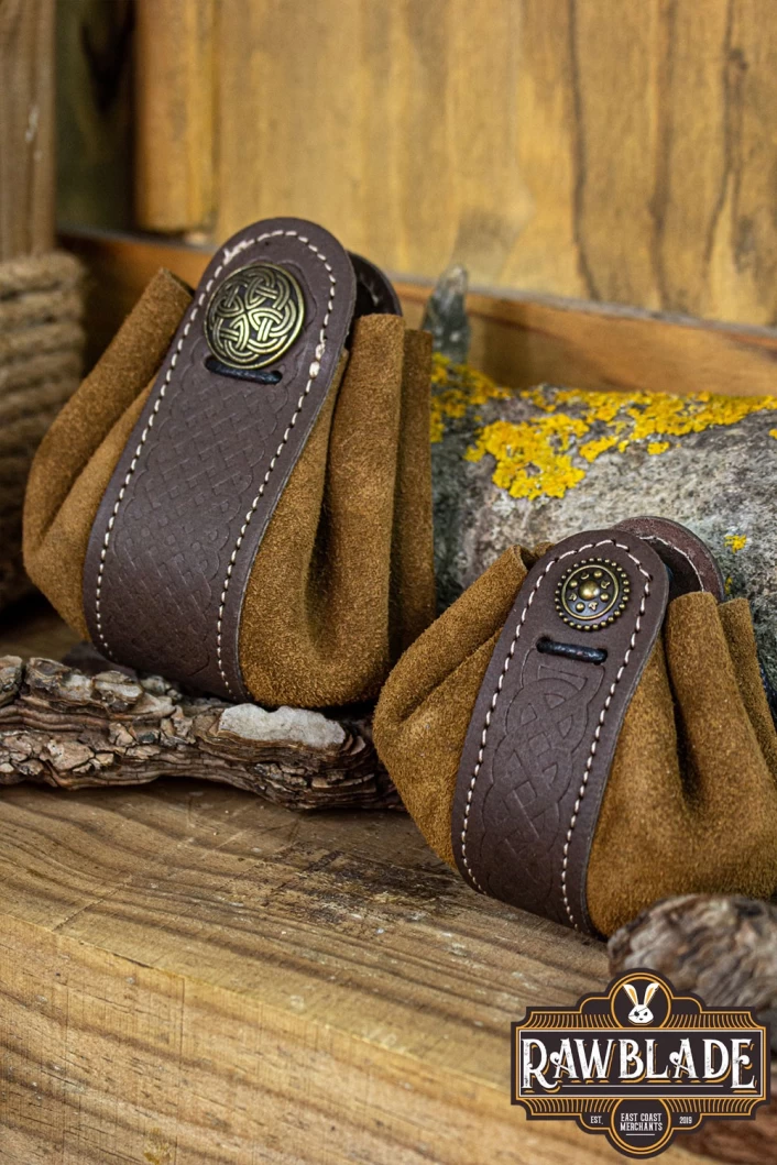 Wanderer Pouch Big - Brown Splitleather