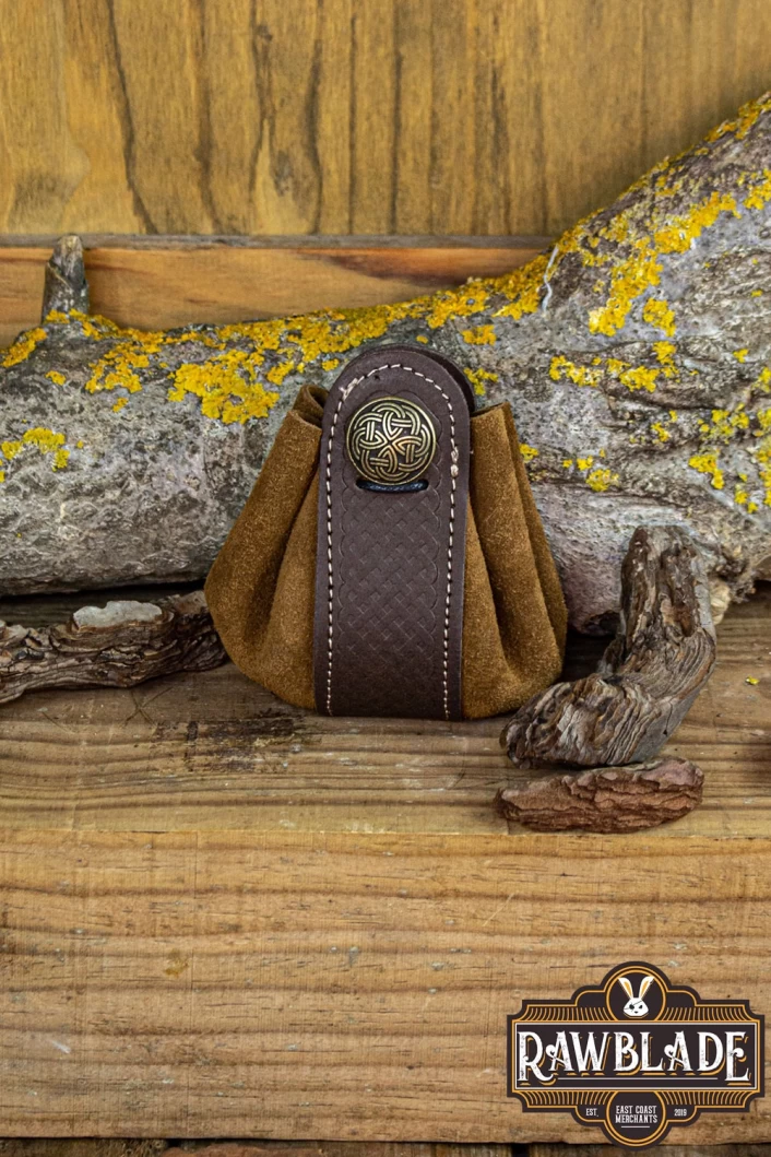 Wanderer Pouch Big - Brown Splitleather