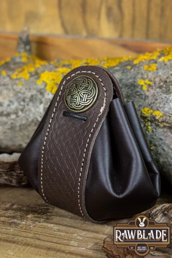 Wanderer Pouch Big - Brown Leather