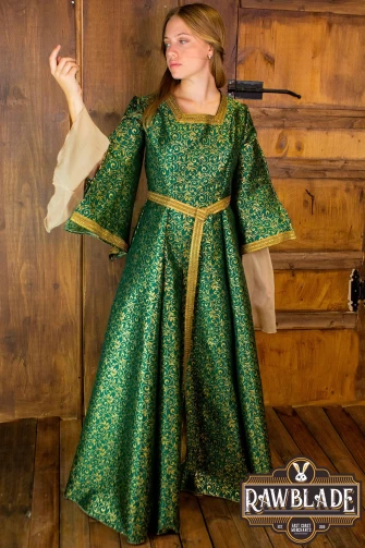 Aquitania Noble Dress - Green