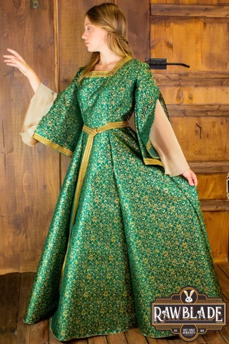 Aquitania Noble Dress - Green