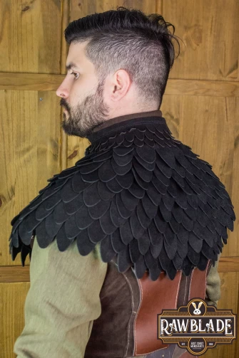 Oria Scale Gorget - Black