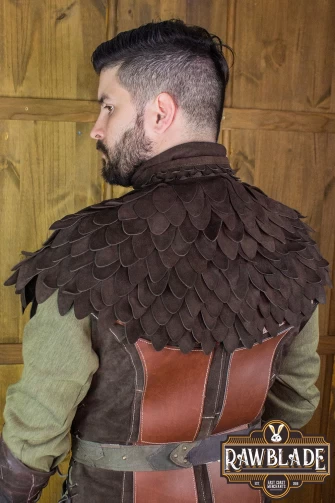 Oria Scale Gorget - Brown