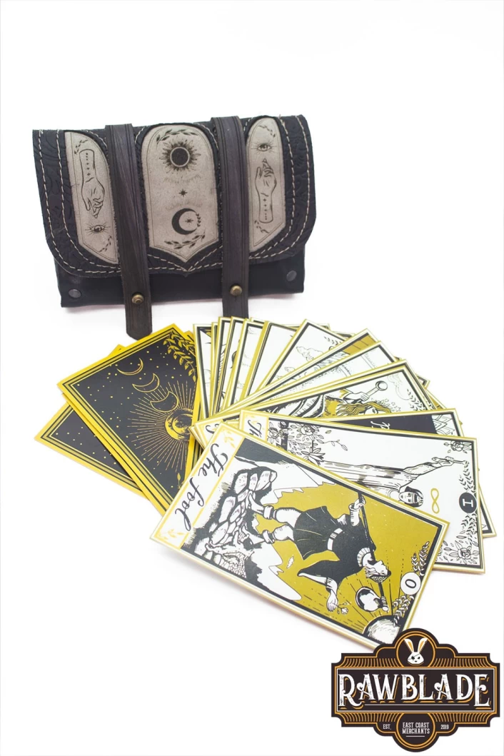 Incantation Tarot Cards Pouch - Black