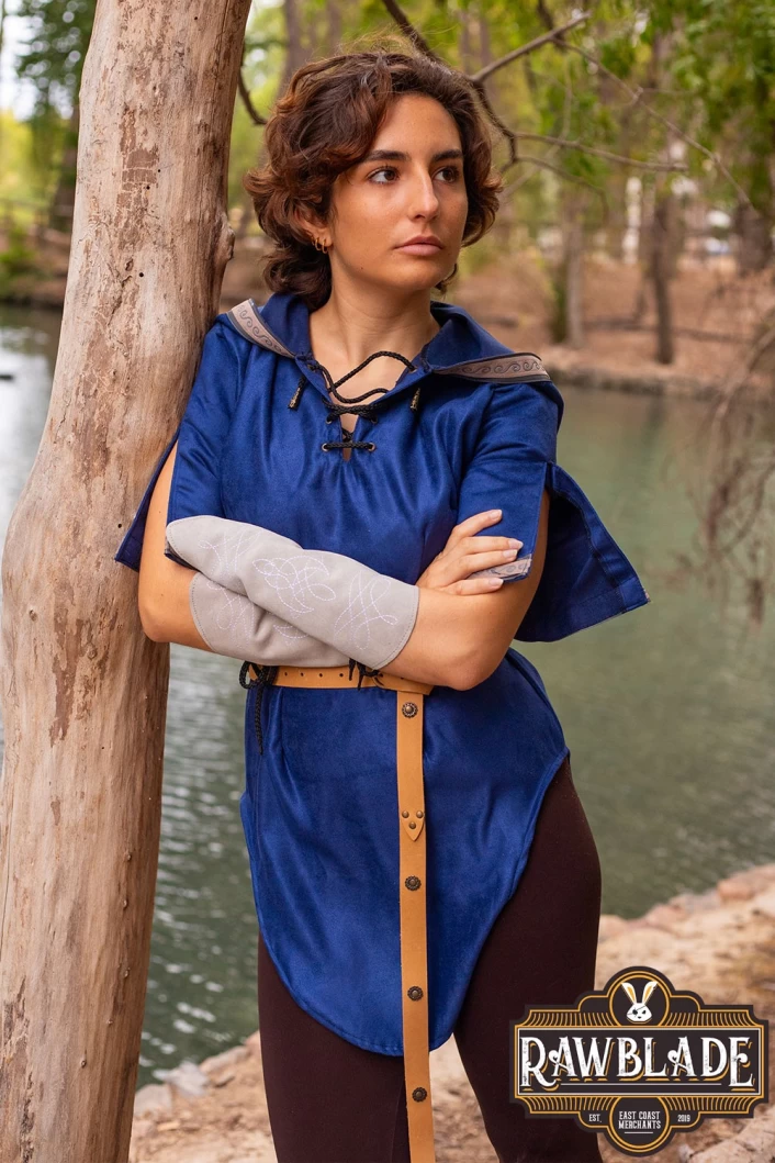 Briannan Ranger Tunic Suede - Blue