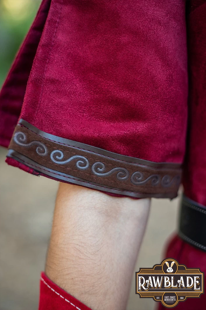 Briannan Ranger Tunic Suede - Red