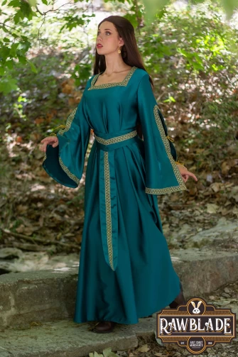 Shalott Dress - Turquoise