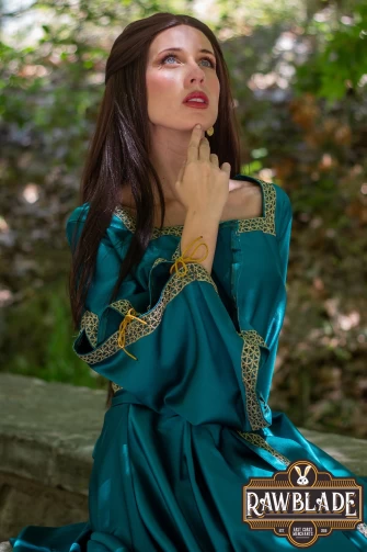 Shalott Dress - Turquoise