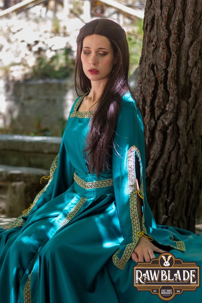 Shalott Dress - Turquoise